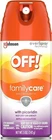 Off! Familycare Insect & Mosquito Repellent Aerosol, Bug Spray Made With... New. Price: $11.77.