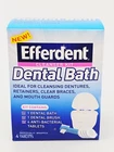 Efferdent Cleanser Kit Dental Bath Brush Dentures Retainers 4 Ct Tablets New. Price: $9.42.
