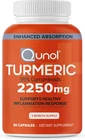 Qunol Turmeric Curcumin With Black Pepper, 2250MG Extract 95% New. Price: $34.39.