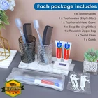 Hqslsund 10PK Personal Hygiene Kit Toothbrush Combo New. Price: $53.09.