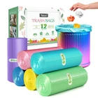 1.2 GALLON/330PCS Strong Trash Bags Count (pack Of 330), Multicolor New. Price: $20.08.