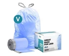 Plasticplace Custom Fit Trash Bags, Compatible With Simplehuman Code V (100 . New. Price: $29.97.