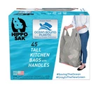 Tall Kitchen Garbage Bags With Ergonomic Handles 13 Gallon Trash (45 Count) New. Price: $39.37.