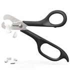 Auvon Scissors-shaped Pill Cutter, Sharp Blade Splitter For Easily Dividing New. Price: $10.99.