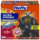 Hefty Ultra Strong 30 Gallon 50 Count (pack Of 1), Fabuloso Citrus & Fruits New. Price: $30.06.