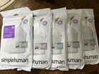 150 Count, Drawstring Trash Bags Dispenser Packs, Liter / 1.6 Gallon, White New. Price: $35.99.