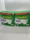 3-POLIDENT Overnight Whitening Denture Cleanser Effervescent Tablets, 40 Count New. Price: $17.99.