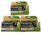 Monistat 3 Day Yeast Infection Prefilled Applicators & Itch Relief Cream Boxes New. Price: $5.99.
