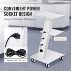Lab Trolley, Rolling Cart With Built-in Socket, Beauty And Salon New. Price: $162.29.