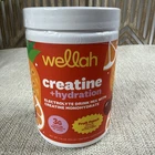 Wellah Creatine + Hydration Electrolyte Drink Powder Fruit Punch New. Price: $15.84.
