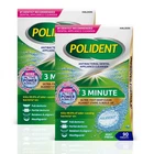 Polident 3 Minute Antibacterial Dental Appliance Cleanser Tablets, 90 Count... New. Price: $18.62.
