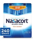 Nasacort Allergy 24HR. 240 Sprays Total Non-drowsy & Alcohol Free Exp 04/25 New. Price: $29.59.