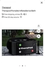 Therapod Portable Inflatable Ice Bath New. Price: $50.00.
