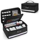 Damero Locking Pill Bottle Organizer With Inner Dividers, Medicine Storage An... New. Price: $68.47.