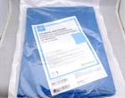 (1) Medline Blue 3/4 Drape Fan Folded 53" X 77" DYNJP2414 New. Price: $8.99.
