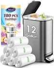 1.2 Gallon 180 Counts Small Strong Trash Bags 5 Liter Garbage For Home New. Price: $12.02.