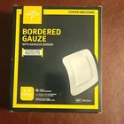 Medline Sterile Bordered Gauze Adhesive Island Wound Dressing 4" Box Of 15 New. Price: $9.99.