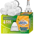 Allcleanbags 4 Gallon Trash Drawstring, Small Kitchen Garbage Waste... New. Price: $25.04.