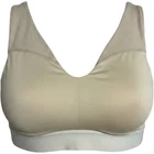 Tommie Copper Women Tan Compression Sports Bra Znergy Mesh Size Medium Pre-owned. Price: $9.00.