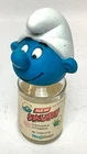 Vintage 1983 Mead Johnson Smurf Peyo Chewable Vitamin Tablet Jar Used. Price: $19.99.