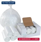 Typlastics 55 Gallon Clear Trash Can Liners - 36" X 60" High Density Garbage New. Price: $69.84.