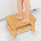 Zhuoyue Wooden Step Stool For Kids Adults Small Shower Foot Rest New. Price: $38.55.