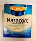 Nasacort Allergy 24HR Non-drowsy Nasal 240 Sprays New Dmgd Free Ship 2027. Price: $17.99.