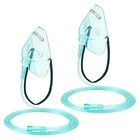 2PCS Adult Oxygen Mask With 6.6FT Tubing Adjustable Elastic Strap Medical New. Price: $13.88.