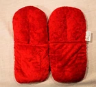 Red Comfort Foot Slippers - 100% All Natural Herbal Therapy. New Old Stock. Price: $15.99.