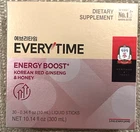 Jung Kwan Jang Everytime Energy Boost Korean Red Ginseng Extract Stick 1000MG New. Price: $41.89.