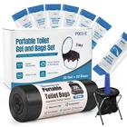 Poesie Absorbent Gel Toilet Bags Set, 8 Gallon Compostable Portable Ba... New. Price: $34.98.