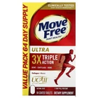 Move Free Joint Health, Ultra, Triple Action, 64 Coated Tablets New. Price: $49.79.