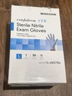 Mckesson Confiderm Str Nitrile Exam Glove, Large, Blue New. Price: $25.00.