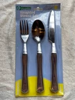 Weighted Utensil Set Essential Medical Supply Spoon Fork Knife Stainless #L5006 New. Price: $9.99.