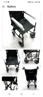 Drive Aluminum Transport Wheelchair Black ATC17 Open. Price: $119.99.