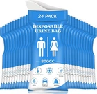 Dibbatu Urine Bag, Pack 800ML Disposable Urinal For Travel, BLUE-24 New. Price: $40.99.