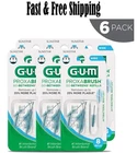 Gum Proxabrush Go-betweens Interdental Refills, Wide, 8 Count -6 Pk New. Price: $39.93.