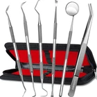 G.catacc Dental Tools, 7 Piece Set, 6 Pack With Black Case New. Price: $14.18.
