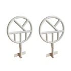 The Comfort Company Halo Kit With 2 Rings Safety White Steel New. Price: $790.34.
