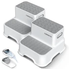 Cooseya 2 Step Stools For Kids,toddler Bathroom Sink,no-slip New. Price: $55.02.