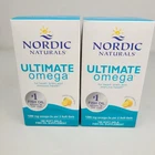 2X Nordic Naturals 180 Softgels Ultimate OMEGA-3 Fish Oil 1280MG Sealed New. Price: $39.28.