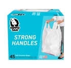 Hippo Sak - Kitchen Trash Bags 13 Gallon 45 Count (pack Of 1), White New. Price: $28.61.