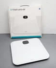 Fitbit Aria Air Digital Bathroom Scale FB203WT - White Used. Price: $27.99.