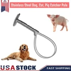 Steel Animal Pole Hog Holder Veterinary Inst German Dog, Cat, Pig Catcher New. Price: $19.87.