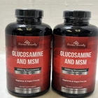 Divine Bounty 2000MG Glucosamine Msm 1400 240 Ct Exp 1/27 Two Pack Vegan New. Price: $26.99.