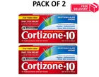 (2 Pack) Cortizone 10 Maximum Strength Cream, 1% Hydrocortisone Anti-itch, 4 Oz New. Price: $13.25.
