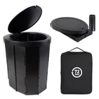 72 Hrs Portable Collapsible Camp Toilet - Extra Large, Lightweight & Sturdy (... New. Price: $55.76.