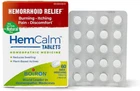 Boiron Hemcalm Hemorrhoid Relief Tablets For Itchy Burning Pain, Swelling, 60CT New. Price: $15.41.