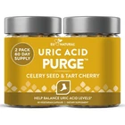 Uric Acid Flush Support 120 Vegetarian Capsules Celery Seed Tart Cherry Natural New. Price: $89.99.