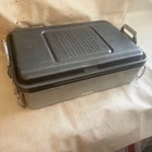 Genesis Metal Medical Health Equipment Sterilization Case Tray Made In Usa Used. Price: $99.99.